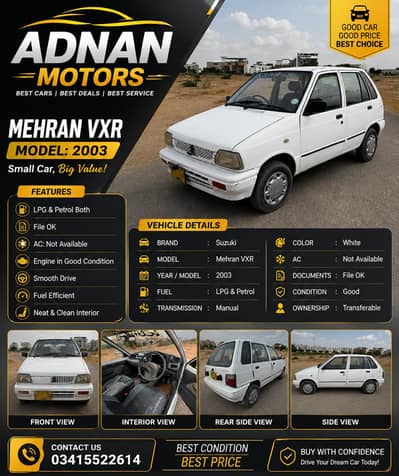 Suzuki Mehran VXR 2003