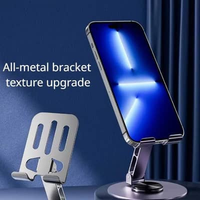 Metal Aluminum 360 Rotation Mobile Phone Holder