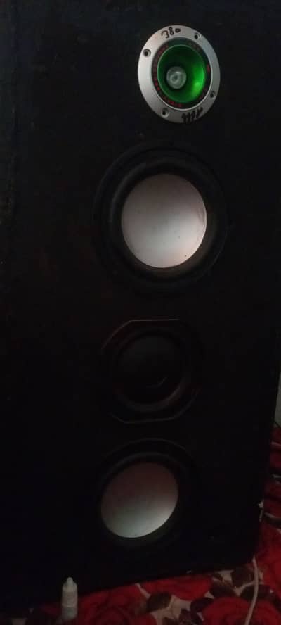 Speeker with amplifier