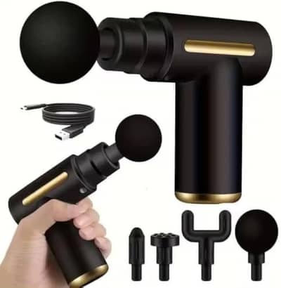 Massager Gun – Portable Deep Tissue Percussion Massager with 6 Speeds