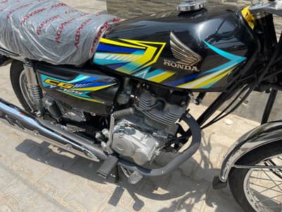 Honda CG 125 2026 Black Brand new