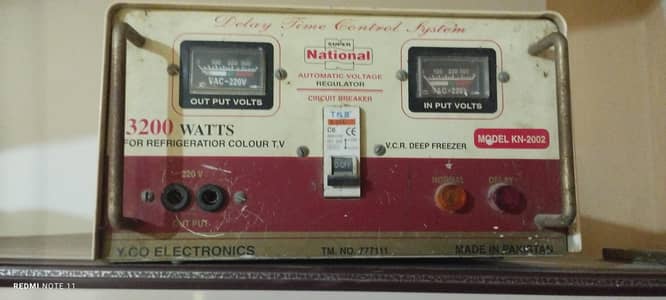 3200W national automatic voltage regulator / fridge stabilizer