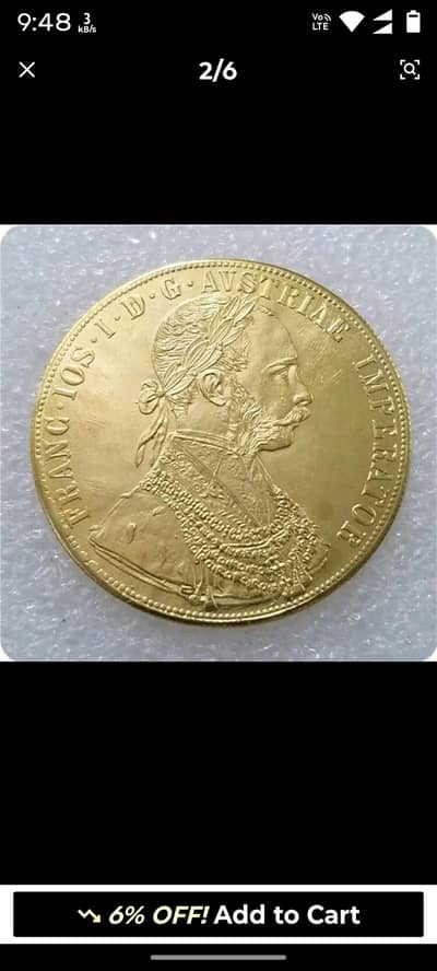 FRENCH WORLD OLD COINS | WORLD RARE COINS | OLD GOLD PLATED COINS