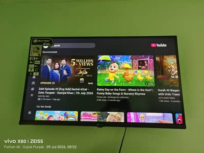 MultyNet Led 32" Android Border Less Brand New Condition