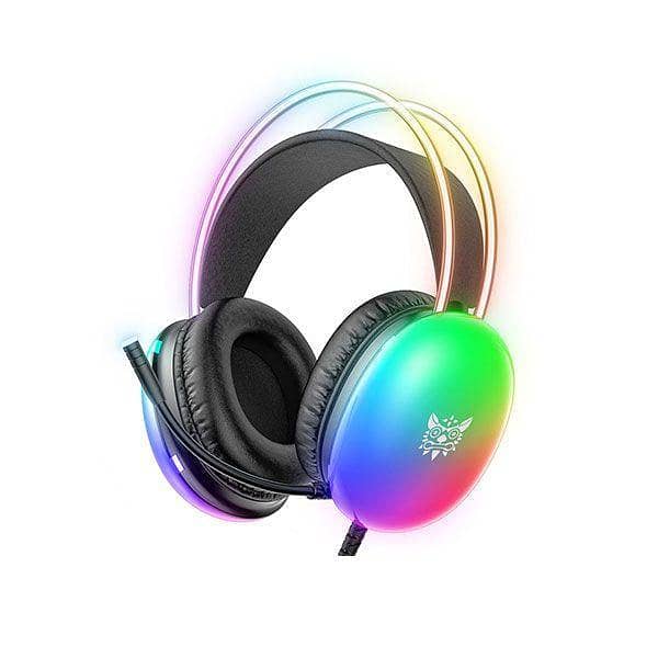 Onikuma X25 Pro RGB Gaming Headset – 3D Stereo Surround Sound & Noise-Cancelling Mic