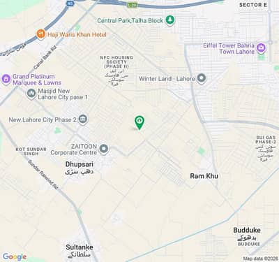 5 Marla Residential Plot Is Available For Sale In New Lahore City Phase 3 Block A Lahore
