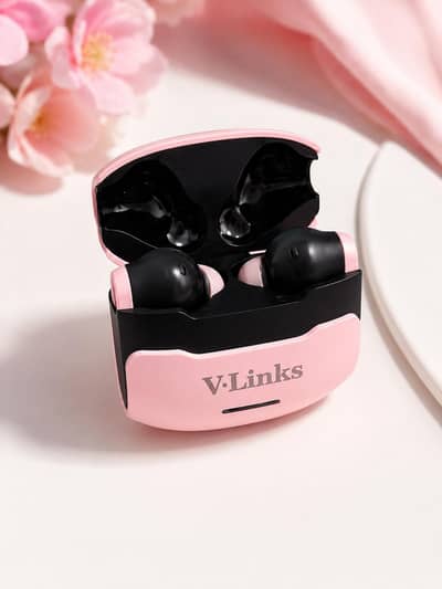 V-Links Wireless Bluetooth Earbuds – Brand New with Charging Case