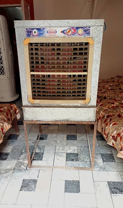 Lahori Cooler Bijli Large Size With Stand Bilkul okay
