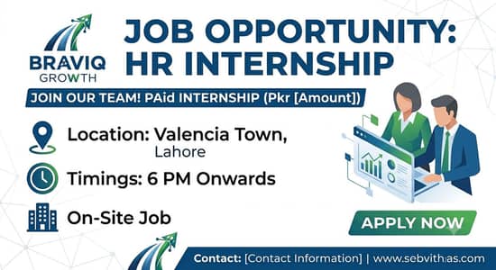 HR internship entry level