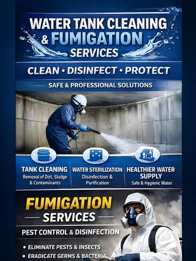 Water Tank Cleaning,Waterproofing Services | European Chemicals |