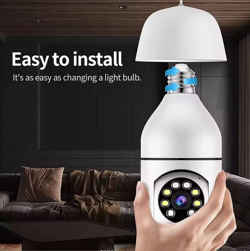 Wireless Security Bulb Camera 9