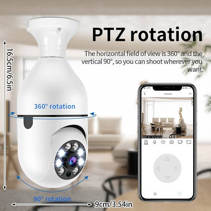 Wireless Security Bulb Camera 13