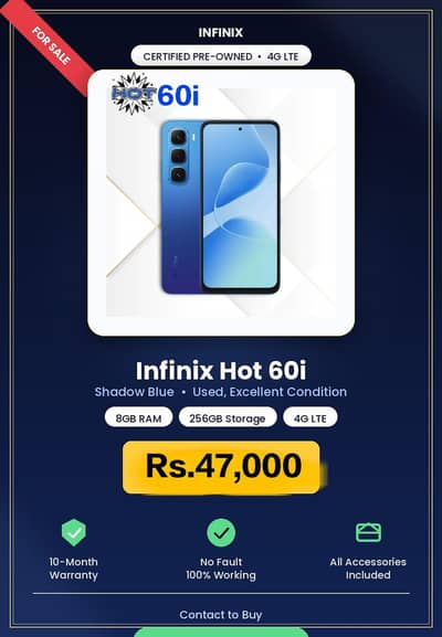 Infinix Hot 60i