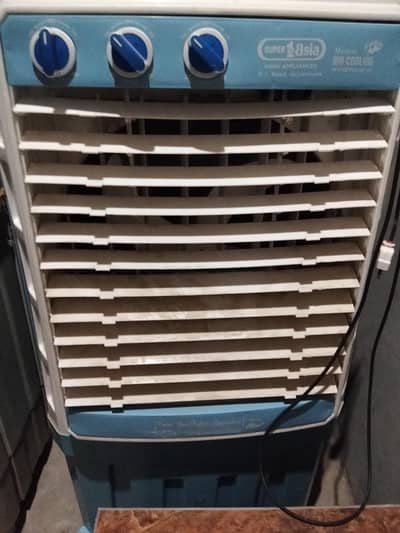 Super Asia room air cooler good condition slightly used