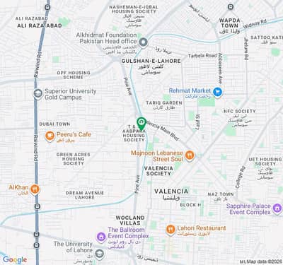 13 Marla Plot For Sale Pine Avenue road