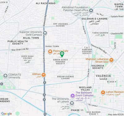 6 Marla Plot For Sale Green Homes Green Acres Society Rawind Road Lahore
