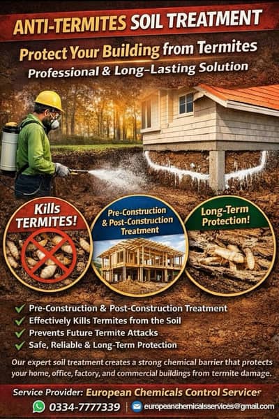 Pest Control, Fumigation & Termite Treatment Services in Karachi