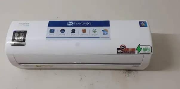 PEL 1.5 ton DC inverter heat and cool totally genuine luch condition