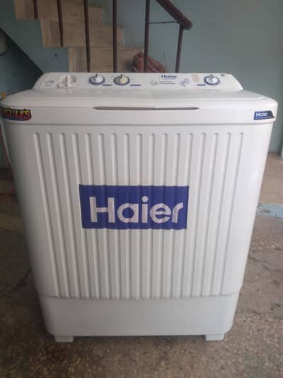 Haier washing machine semiautomatic twin tub Capacity 10