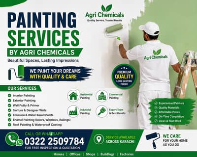 Professional Painting Services in Karachi | Agri Chemicals