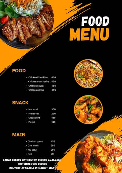 homemade food