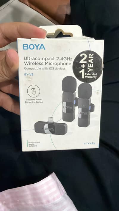 BOYA Ultra compact 2.4GHz Wireless Microphone