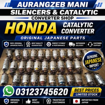 Original Japanese Catalytic Converters & Complete Silencer Parts