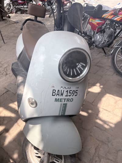 Metro Electric scooter Punjab registered complete document available