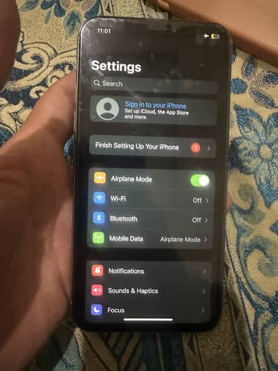 iPhone X pta approved battery health 76. Ha 64gb ha