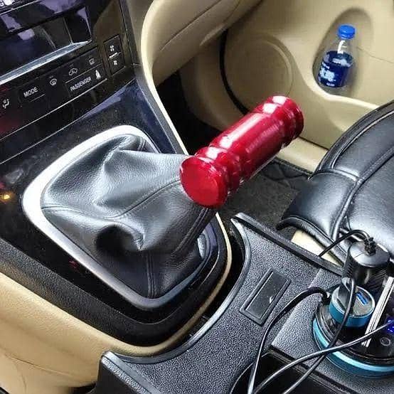 CAR UNIVERSAL GEAR KNOB METAL STYLISH FOR ALL CARS