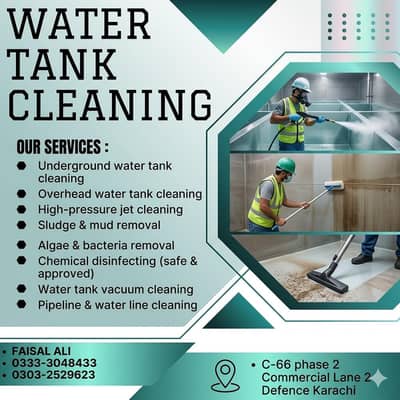 Water Tank Cleaning & Waterproofing Services in Karachi | AA Chemicals