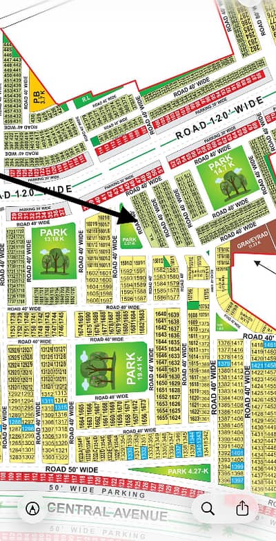 5 MARLA PLOT FOR SALE BLOCK G7 BAHRIA ORCHARD HOT LOCATION
