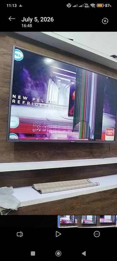 Led 55 inch panel broken