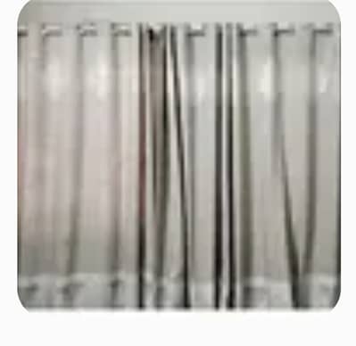Used curtain good condition grey n silver color size standard