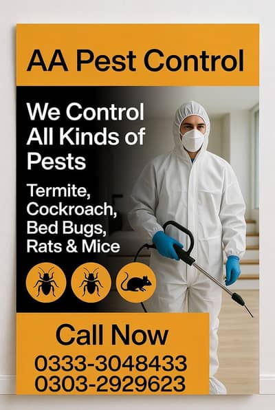 Pest Control & Fumigation Services in Karachi | AA Chemicals