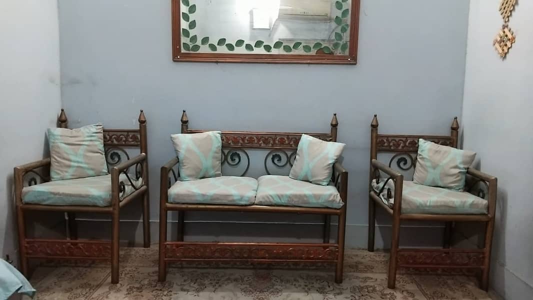 Iron sofas 2+1+1 0