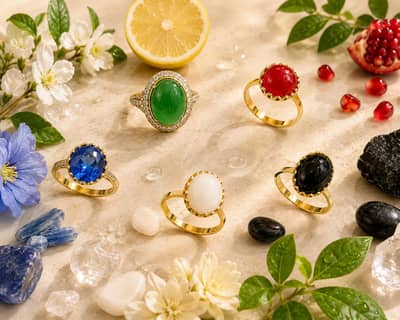 Women's Artificial Rings – Multiple Colors Available | New