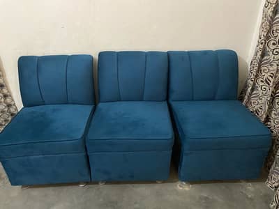 3 seats sofas office & home both