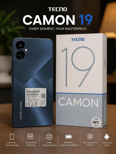 Tecno CAMON 19 Neo 6.128 gb
