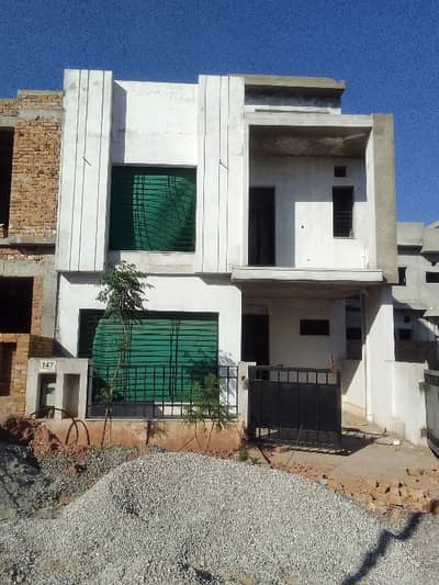 Overseas Block B Sector 5 Marla Gray Structure House For Sale