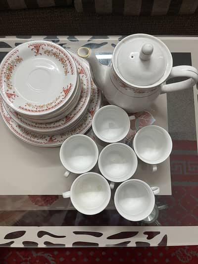 Brand New Tea Set with Cake Set