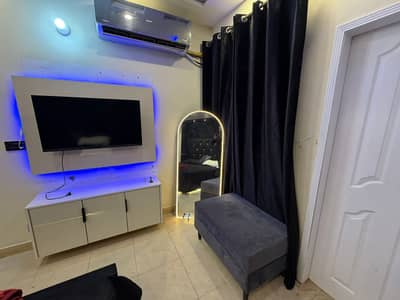 350 Sqft Corner Brand New Fully Furnished Flat for Sale In H3 Block Near Emporium Mall Canal Road Lahor
