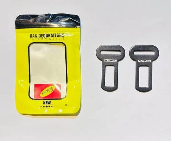 CAR Seat Belt Clip With Logo– Universal Fit & Safety Alarm Canceller SEAT BELT CLIPPER