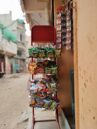 Chips Display Stand / Snacks Rack for Shop
