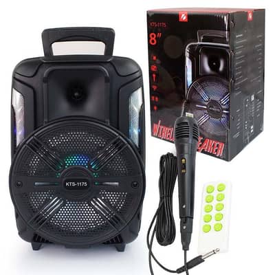 Kts 1175 wireless portable speaker with mic