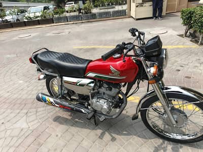 Honda CG 125 self start special edition for sale