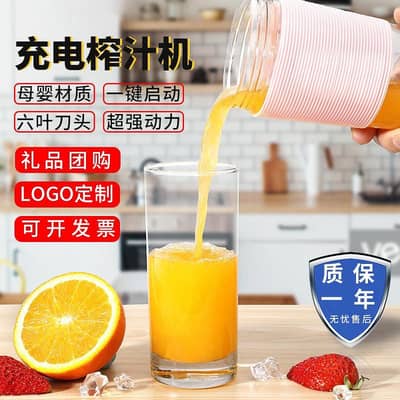 Portable Electric Juicer Cup USB Rechargeable