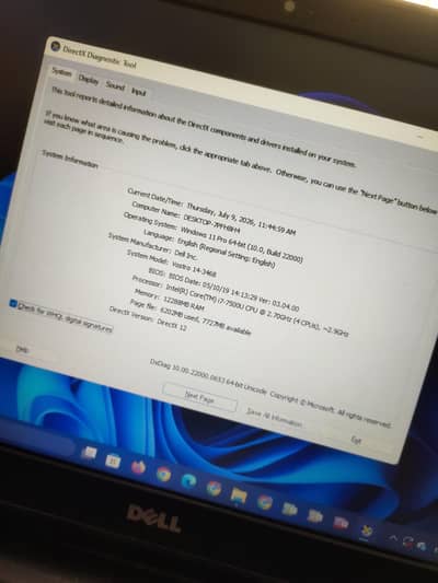 Dell vostro i7 7th generation