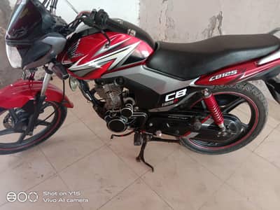 CB 125 F Red clar