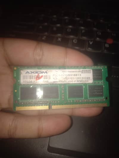 Laptop RAM 4GB DDR3 1600MHz PC3-12800 SODIMM Axiom